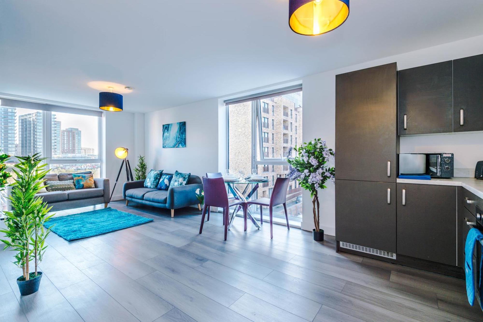 Lux Livin' Apartments - Luxury 5 Bed Apartment Manchester City Centre Exteriör bild