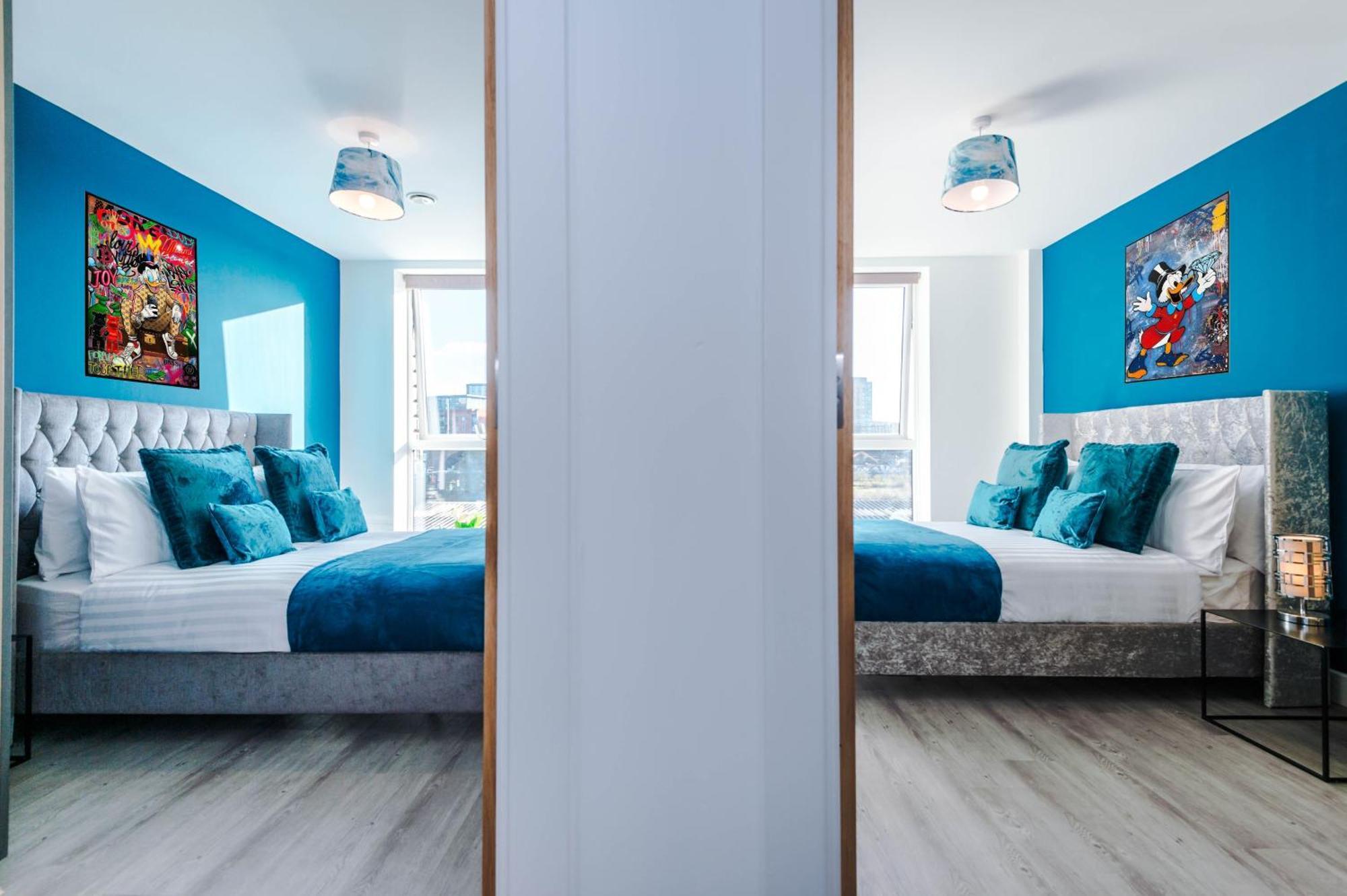 Lux Livin' Apartments - Luxury 5 Bed Apartment Manchester City Centre Exteriör bild