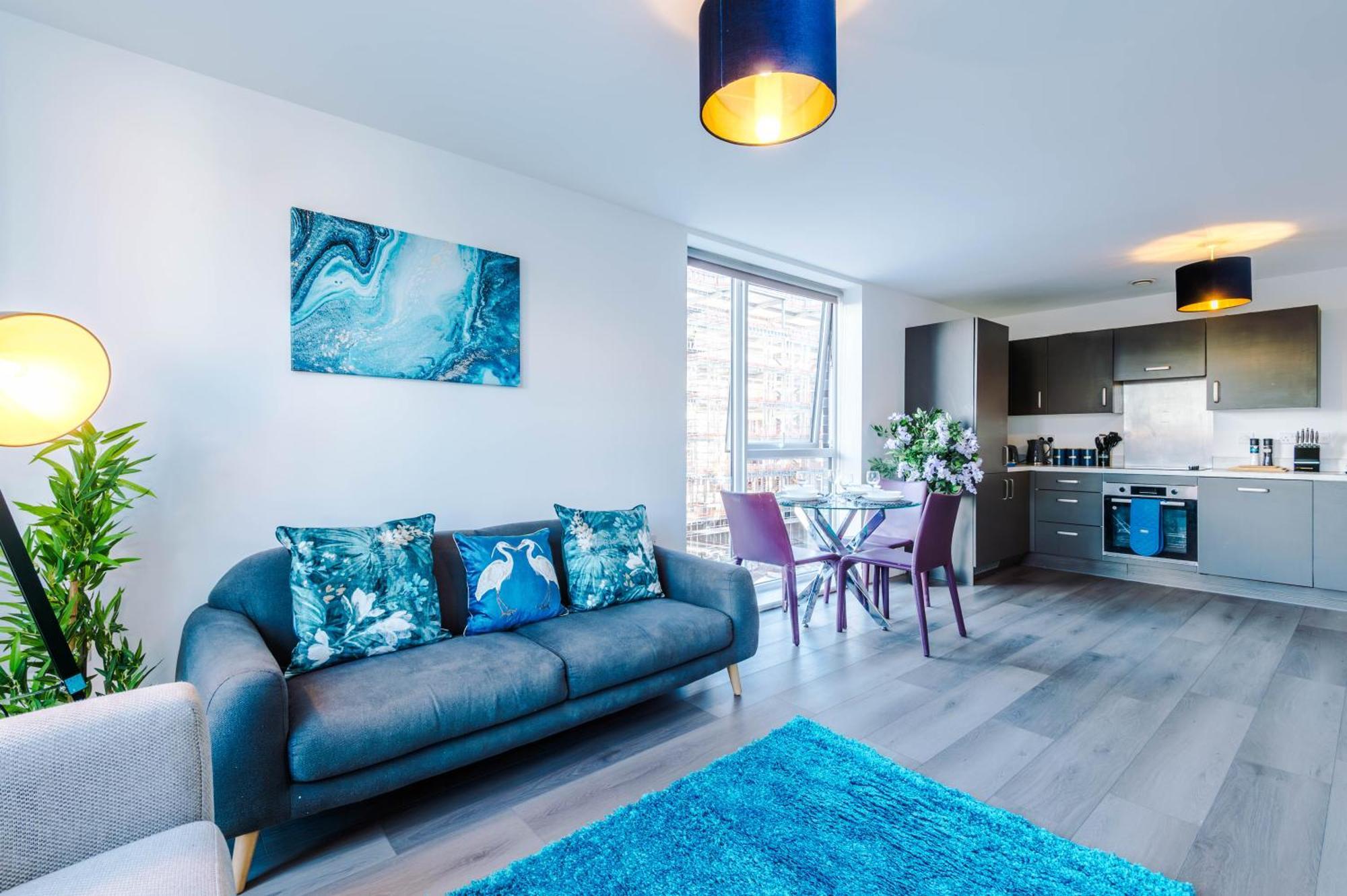 Lux Livin' Apartments - Luxury 5 Bed Apartment Manchester City Centre Exteriör bild